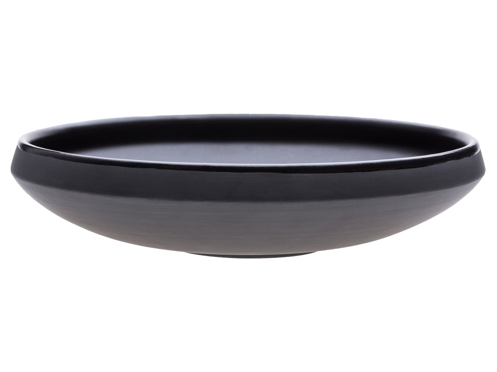 Handmade Large Matte Black Pasta & Ramen Bowl – 1.1 L Stoneware Serving Bowl - Image 3